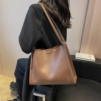Винтажные женские сумки, кофейная сумка-мессенджер, элегантная сумка через плечо, большие коричневые наплечные ремни, Маленькая квадратная форма