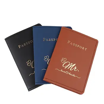 Водонепроницаемая обложка для паспорта, модный пакет, чехол для паспорта из искусственной кожи, чехол для удостоверения личности, сумка для путешествий