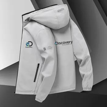 Высококачественная Новая куртка Discovery Channel Мужская одежда для экспедиционных исследований, верхняя одежда для гольфа на открытом воздухе, Ветрозащитная 2023 г.