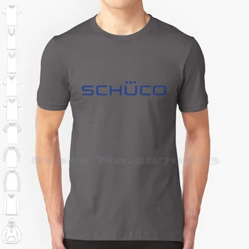 Высококачественные футболки Schuco, модная футболка, новая футболка из 100% хлопка