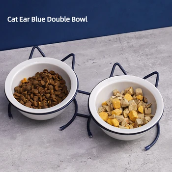 Герметичная керамическая миска для домашних кошек и собак защищает миску для собак и кошек от попадания пищи и воды в дизайн аксессуаров для домашних животных