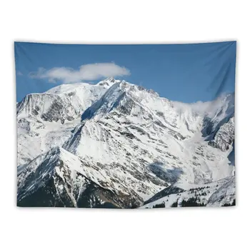Гобелен Mt. Blanc с облаками, декораторы для дома, ковер на стену