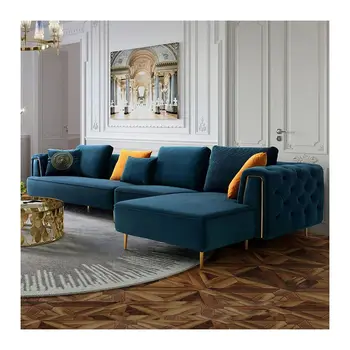 Диван в европейском стиле 2021 года, мебель для гостиной, Домашний кожаный диван