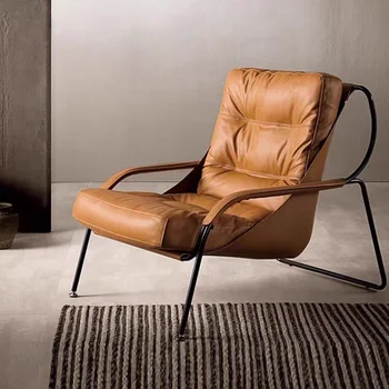 Дизайнерское кресло с откидной спинкой, Стулья для гостиной, Напольный офис, Одноместный Салон, Скандинавское кресло, Спальня, Ленивая роскошь, мебель для дома Fauteuil