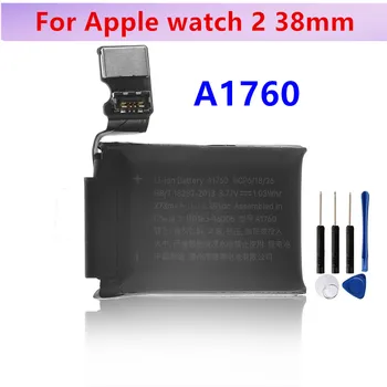 Для Apple watch 2 38mm Series 2 A1760 Оригинальный аккумулятор Real 273mAh + бесплатные инструменты