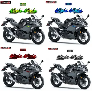 Для Kawasaki NINJA400 ninja 400 ZX-4R 2018 2019 2020 2022 Аксессуары Для мотоциклов Ninja Наклейка На Обтекатель Весь Комплект Автомобильных Наклеек