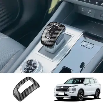 Для Mitsubishi Outlander (декабрь 2022-настоящее время) Украшение крышки коробки передач Центральный ряд управления передач Украшение автомобильных аксессуаров X0D6