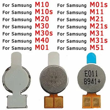 Для Samsung Galaxy M10 M20 M30 M30s M40 M01 M11 M21 M21s M31 M31s M51 Вибратор Мотор Вибрационный Гибкий Кабель Оригинальная Замена