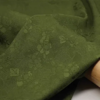 Жаккардовая ткань, имитирующая шелковую подвеску, Летняя рубашка Hanfu, ткань для шитья Apaprel, метры ткани из спандекса и полиэстера