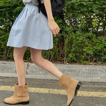 Женская летняя юбка трапециевидной формы 2023 года, короткая юбка