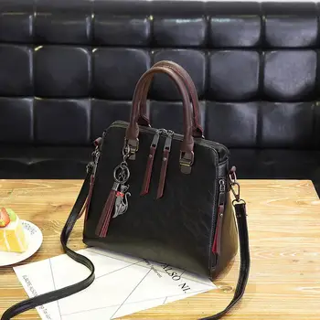 Женская сумка, новая корейская модная сумка Winter tide 2021, универсальная простая сумка на одно плечо.