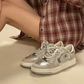 Женские кроссовки Super Fire Macaron, нишевые парусиновые туфли на толстой подошве, женская универсальная обувь для спорта и отдыха 2023 года выпуска