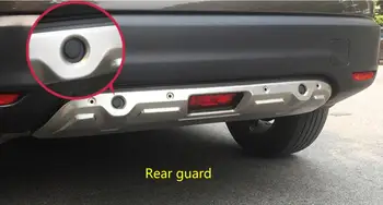 Защитные бамперы, автомобильные защитные бамперы для переднего и заднего бампера для Nissan Qashqai 2016-2017 YJF