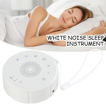 Звуковая машина с белым шумом, портативная машина для сна ребенка, 19 успокаивающих звуков, Регулируемая громкость, встроенный аккумулятор USB