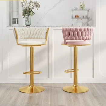 Золотой обеденный стул в скандинавском стиле, металлические роскошные дизайнерские офисные стулья для гостиной, Кухонный бар, дизайн белого шезлонга, мебель для ресторана