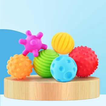 Игрушки для домашних животных Сенсорные шарики для собаки Текстурированный ручной сенсорный мяч Мягкий массажный мяч зоотовары Аксессуары для собак Устойчивая к укусам игрушка для собак