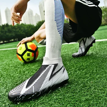 Качественные бутсы Chuteira Society C.Ronaldo Прочная Футбольная обувь Легкие Удобные Кроссовки для футзала Оптом Футбольные Бутсы