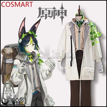 Комплект сцепления Genshin Impact Kiehl's, мужской косплейный костюм Tighnari, униформа для вечеринки в стиле аниме Cos Game, Ролевая одежда для Хэллоуина, одежда для игр
