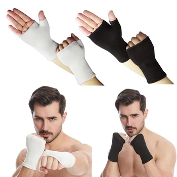 Компрессионные перчатки, спортивный бандаж для запястья, рукав для большого пальца на запястье унисекс