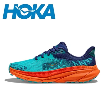 Кроссовки HOKA Challenger 7 с мягкой подкладкой, Дышащая Легкая спортивная обувь для бездорожья, обувь для бега и альпинизма