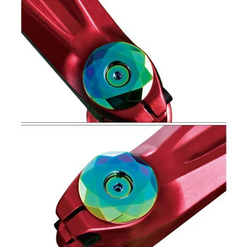 Крышка для руля горного велосипеда MTB, верхняя крышка для велосипедной гарнитуры с винтом на 28,6 мм