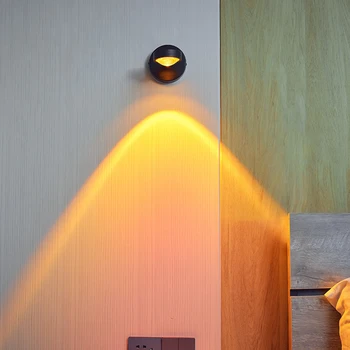 Лампа заката настенный светильник LED прикроватная тумбочка для спальни лампа для украшения атмосферы гостиная прихожая крыльцо кофейня закат красный настенный светильник