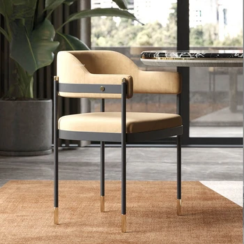 Легкие Роскошные дизайнерские гостиничные стулья для переговоров, Современный обеденный стул со спинкой, Итальянские простые обеденные стулья, мебель для дома
