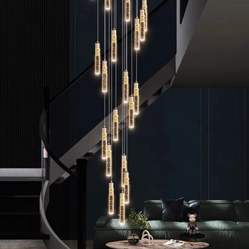 Люстры Led Art Nordic home Room Decor Подвесной светильник Освещение лестницы гостиной и столовой потолочное освещение в помещении