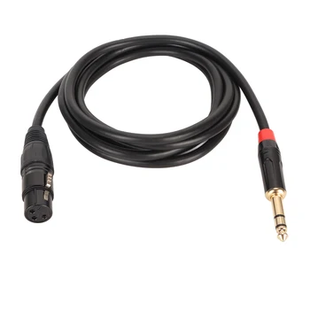 Микрофонный шнур Хорошая совместимость Широкое применение Микрофонный кабель длиной 2 м многослойной экранированной конструкции для студийной записи