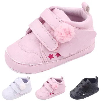 Милая обувь для малышей, спортивная обувь для мальчиков и девочек, детские легкие кроссовки на мягкой подошве, дышащие противоскользящие кроссовки для первых прогулок