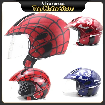 Мотоциклетный шлем, Детский шлем для детей, Защитные шлемы для мотокросса, Удобные Мотозащитные