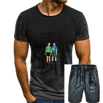 Мужская футболка с коротким рукавом, футболка унисекс Ghost World, женская футболка