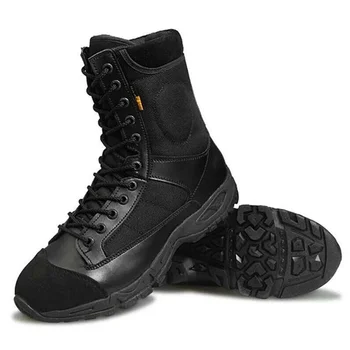 Мужские и женские тактические ботинки для скалолазания на открытом воздухе, для боевой подготовки, для охоты, пешего туризма, ультралегкая дышащая нескользящая военная обувь для пустыни