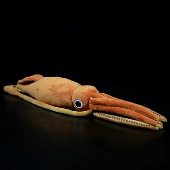 мягкие Гигантские кальмары длиной 78 см, плюшевые игрушки, реалистичные океанские животные, Каракатицы, Мягкие игрушки, подарки на день рождения