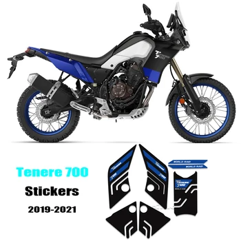 Наклейка на мотоцикл Tenere 700 Наклейка на бак T700 T7 Боковая наклейка с защитой от царапин для Yamaha TENERE 700 2019-2021