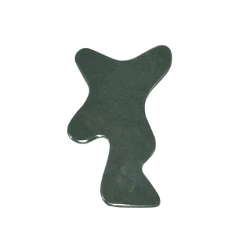 Нефритовый инструмент для тела Гуа-Ша из нефрита для спины Ручной массажер для шеи из камня Гуаша для ухода за плечами, руками, ногами