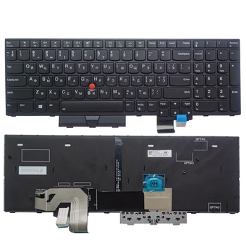 Новая американоРусская клавиатура с подсветкой для ноутбука Lenovo Thinkpad T15 P15 P17 Gen2 5N21B44438 Русский RU