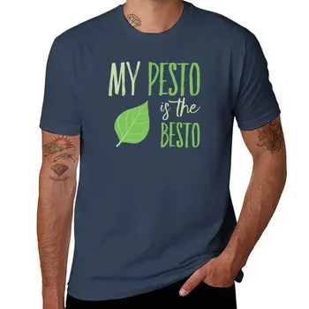 Новая кулинарная футболка My Pesto - лучшие друзья, футболка с аниме для мальчиков, белые футболки, мужские футболки с коротким рукавом