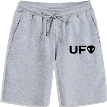 Новая мода Мужчины/мужские шорты для мужчин Мужские Шорты Бесплатная Доставка UFO Alien Space Area 51 Солнечная Система мужские Шорты Из чистого хлопка Шорты