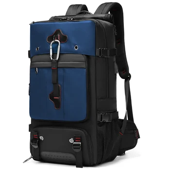 Новая мужская дорожная сумка, чемодан, рюкзак, Большая вместительная сумка для багажа, Походная Водонепроницаемая походная сумка для альпинизма Mochila