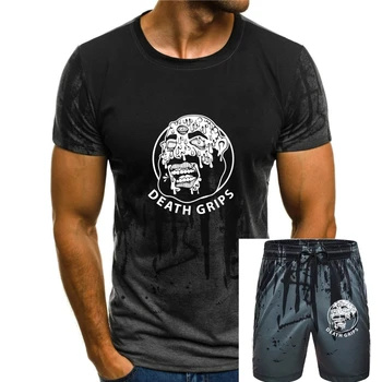 Новая мужская футболка Death Grips, черная футболка с принтом Em1