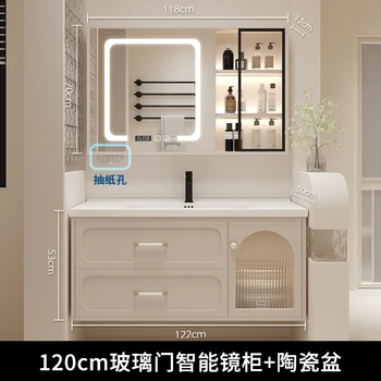 Новый керамический встроенный умывальник, комбинированный шкаф для ванной комнаты, комбинированный умывальник, комбинированный шкаф для умывания, стол для мытья посуды