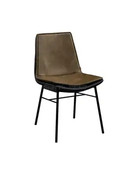Обеденный стул Nordic Home, современный минималистичный стул со спинкой, Повседневный обеденный стул, Железный Арт, Легкий Роскошный Стол для макияжа, Маникюрный стол, стул