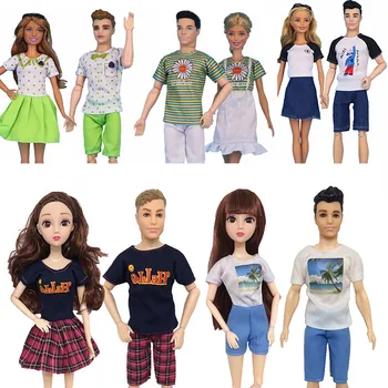 Одежда для любителей моды, детские игрушки, аксессуары для миниатюрных кукол, платья для Барби, Кен, сделай сам, ролевая игра, подарок для кукол 30 см