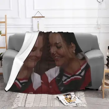 Одеяло Glee Brittana с флисовым принтом Santana Lopez Многофункциональное супер мягкое покрывало для домашнего коврика в спальне