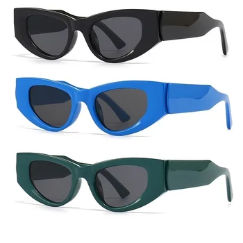 Оптовая цена Новейшие солнцезащитные очки в маленькой оправе, прекрасные сексуальные солнцезащитные очки UV400 класса люкс 