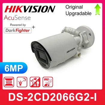 Оригинальная Сетевая камера Hikvision AcuSense DS-2CD2066G2-I 6 МП AcuSense Powered-by-DarkFighter с фиксированной мини-пулей