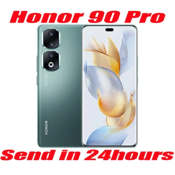 Официальный оригинальный Мобильный телефон Honor 90 pro 5G 6,78 дюймов 120 Гц OLED Snapdragon 8gb 1 5000 мАч 100 Вт 200 Мп Камера NFC