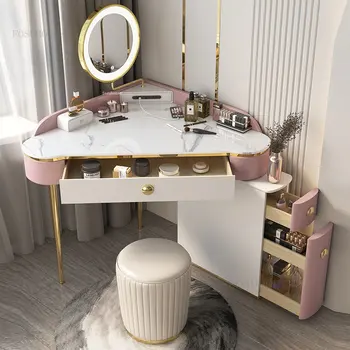 Перезаряжаемые Комоды Nordic Slate Креативная Мебель для спальни Мини-комод Треугольный Туалетный столик В Уголке Современной Маленькой квартиры