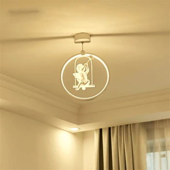 Подвесной светильник Angels освещает люстру, светодиодный подвесной светильник, лампы для декора лофта, светильники для гостиной, спальни, подвесной светильник